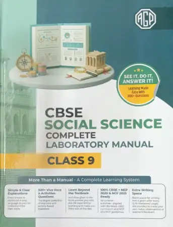 Agrawal CBSE Social Science Complete Laboratory Manual For Class 9