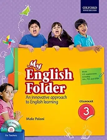 Oxford My English Folder Grammar For Class 3